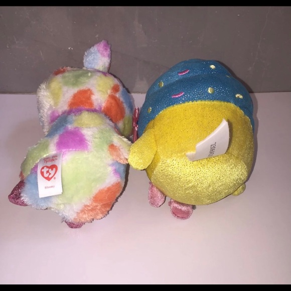 TY Beanie Bunny & Shopkins Cupcake Plush - Picture 5 of 9